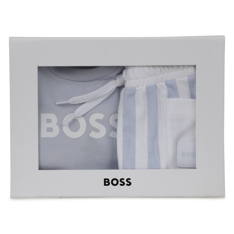 SET T-SHIRT + PANTALONCINI BOSS 
                        RAGAZZO