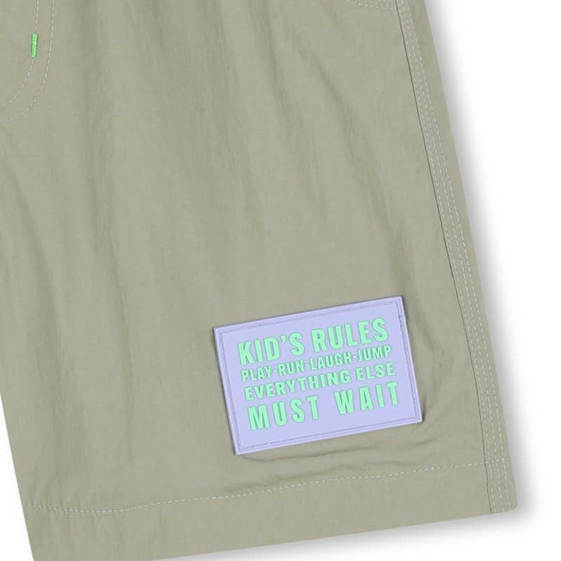 BERMUDA IN MATERIALE STROPICCIATO BILLIEBLUSH 
                        RAGAZZO