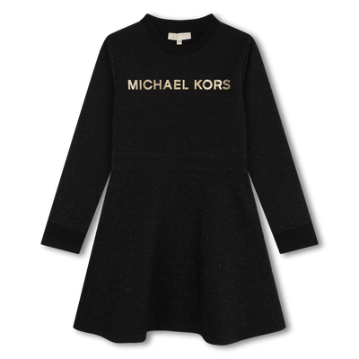 Glittery Fleece Dress MICHAEL KORS BAMBINA