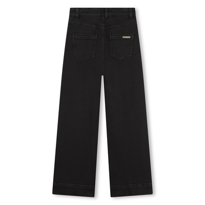 Jeans larghi con occhielli MICHAEL KORS BAMBINA