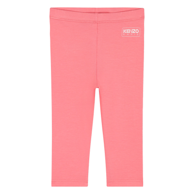 Legging in cotone KENZO KIDS BAMBINA
