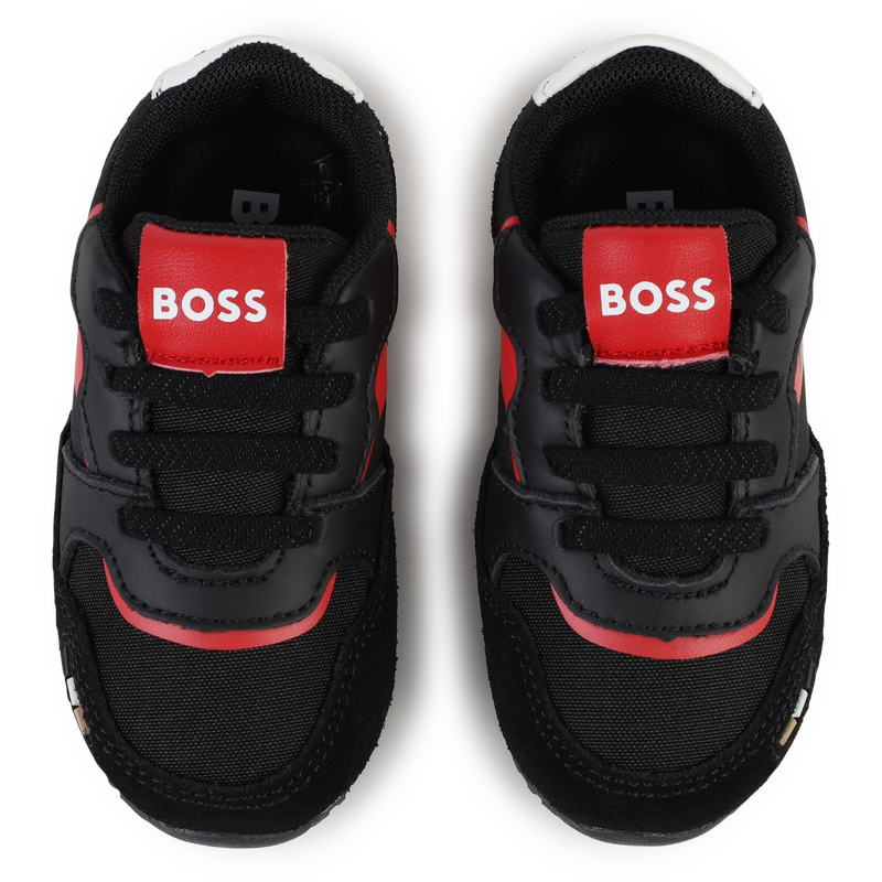 Sneakers multimateriale BOSS 
                        RAGAZZO