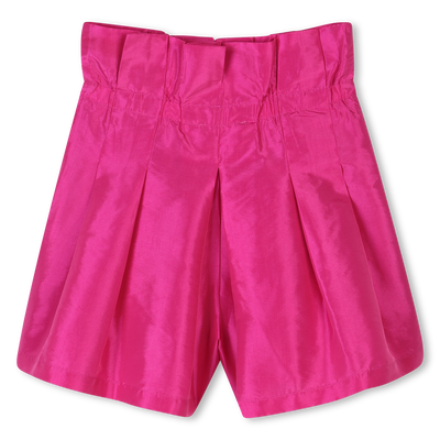Shorts da cerimonia in taffet&agrave; KARL LAGERFELD KIDS BAMBINA