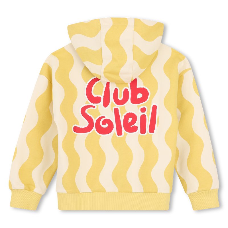 FELPA CON CAPPUCCIO E ZIP KIDS AROUND 
                        RAGAZZO