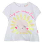 T-shirt e shorts in cotone BILLIEBLUSH 
                    BAMBINA