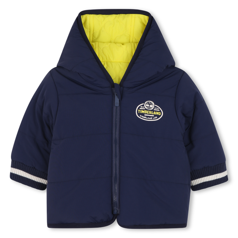 Piumino reversibile con caldo cappuccio TIMBERLAND 
                        RAGAZZO