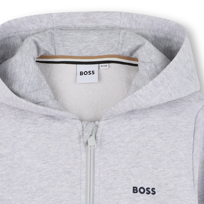 Cardigan con cappuccio BOSS 
                        RAGAZZO