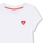 T-shirt a maniche corte HUGO 
                    BAMBINA