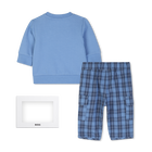 Completo felpa e pantaloni BOSS 
                    RAGAZZO
