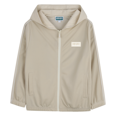 FELPA JOGGER CON CAPPUCCIO KENZO KIDS RAGAZZO