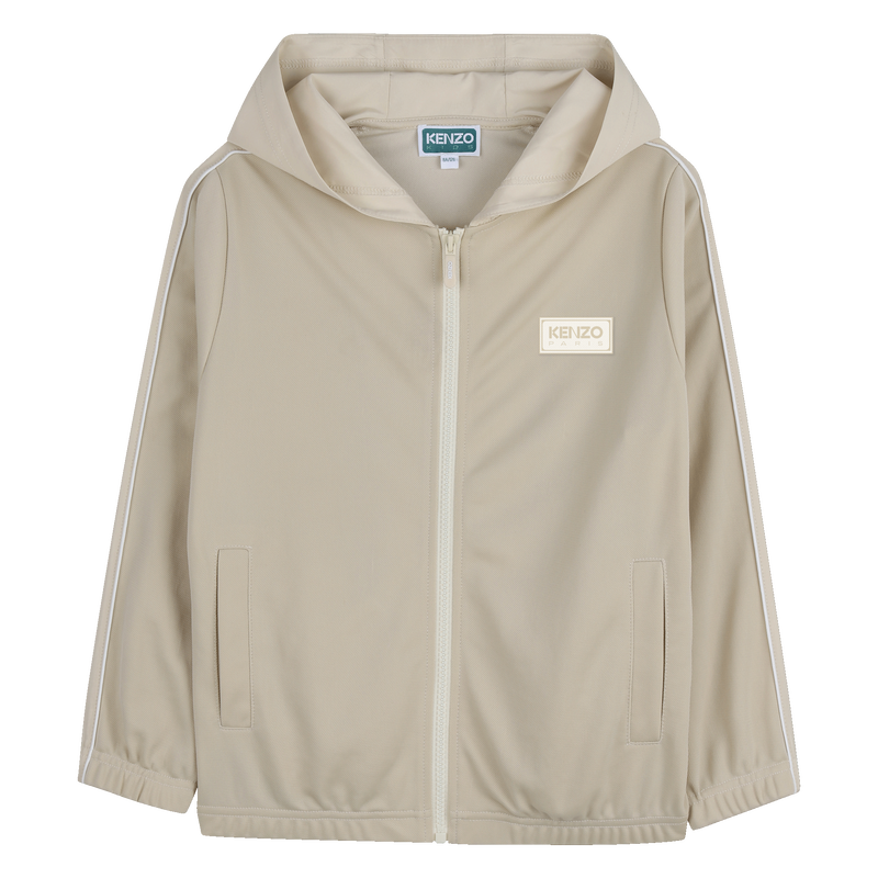 FELPA JOGGER CON CAPPUCCIO KENZO KIDS 
                        RAGAZZO