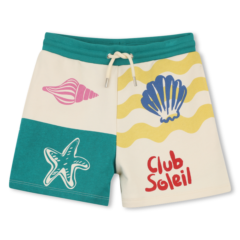 PANTALONCINI IN FELPA KIDS AROUND 
                        BAMBINA