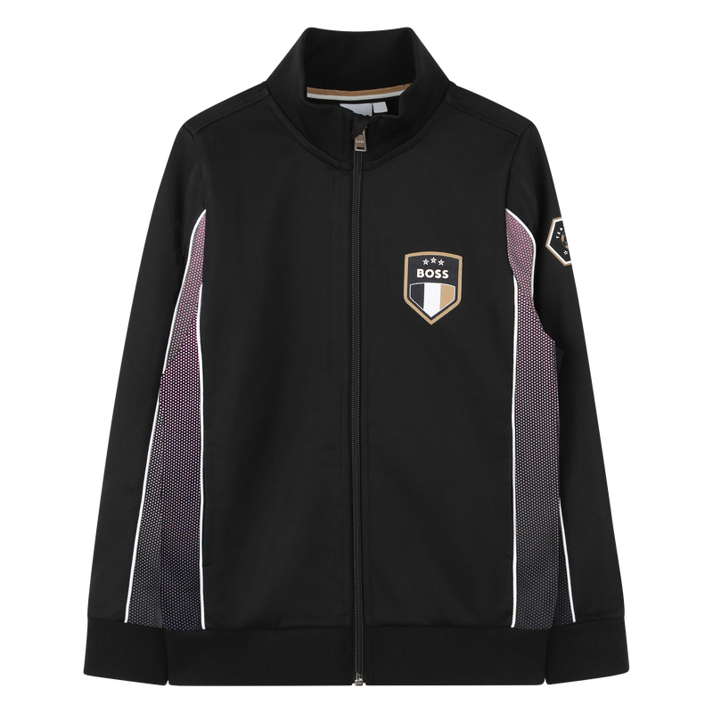 Felpa con cerniera BOSS 
                        RAGAZZO