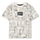 T-shirt a maniche corte KARL LAGERFELD KIDS 
                    RAGAZZO