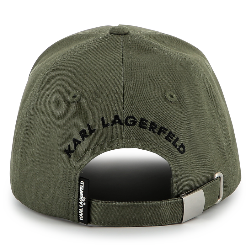 Cappello regolabile in cotone KARL LAGERFELD KIDS 
                        RAGAZZO