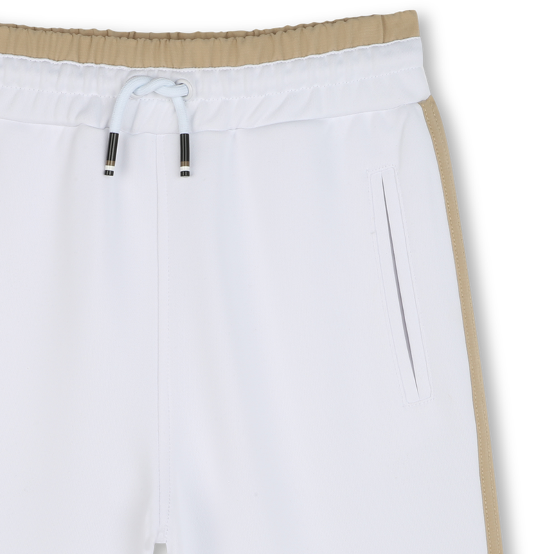 Bermuda con bande laterali BOSS 
                        RAGAZZO