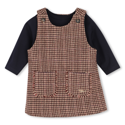 Set vestito e t-shirt CHLOE BAMBINA