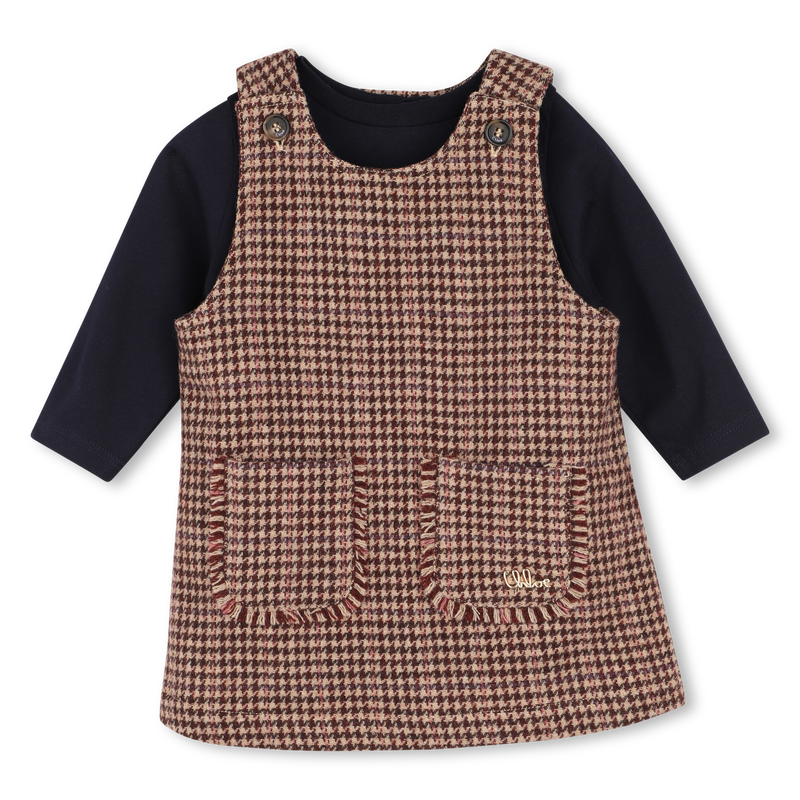 Set vestito e t-shirt CHLOE 
                        BAMBINA