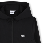 Cardigan con cappuccio BOSS 
                    RAGAZZO