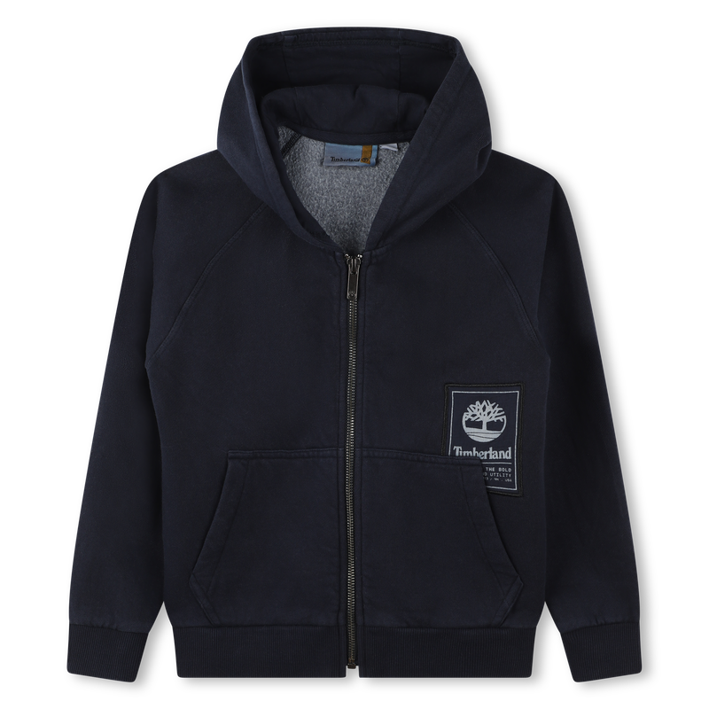 Felpa con zip e cappuccio TIMBERLAND 
                        RAGAZZO