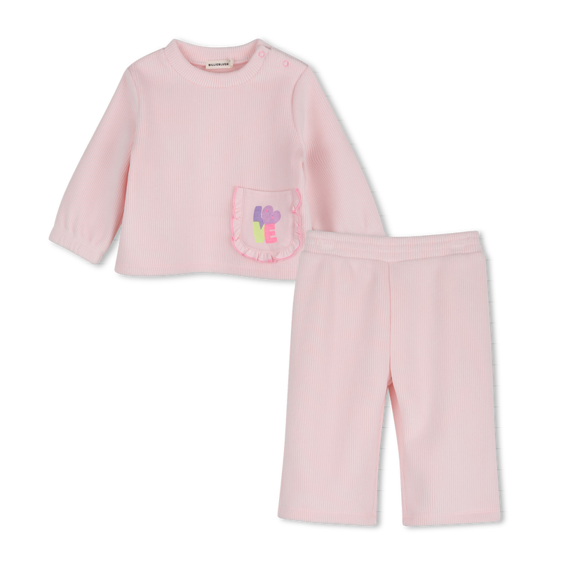 Completo felpa e pantaloni BILLIEBLUSH 
                        BAMBINA