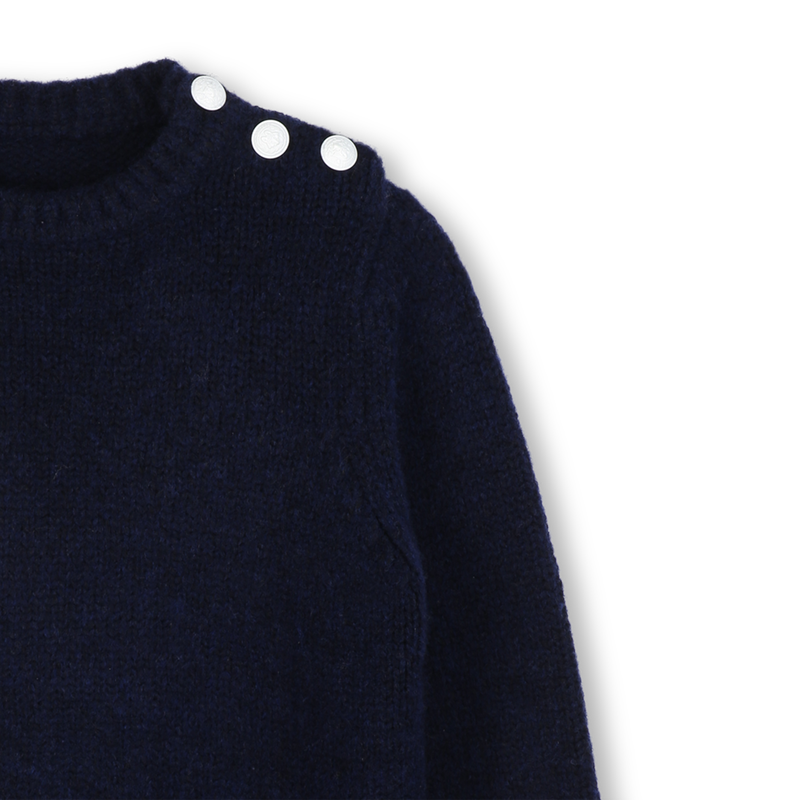 Maglione rotondo con apertura abbottonata ZADIG & VOLTAIRE 
                        BAMBINA