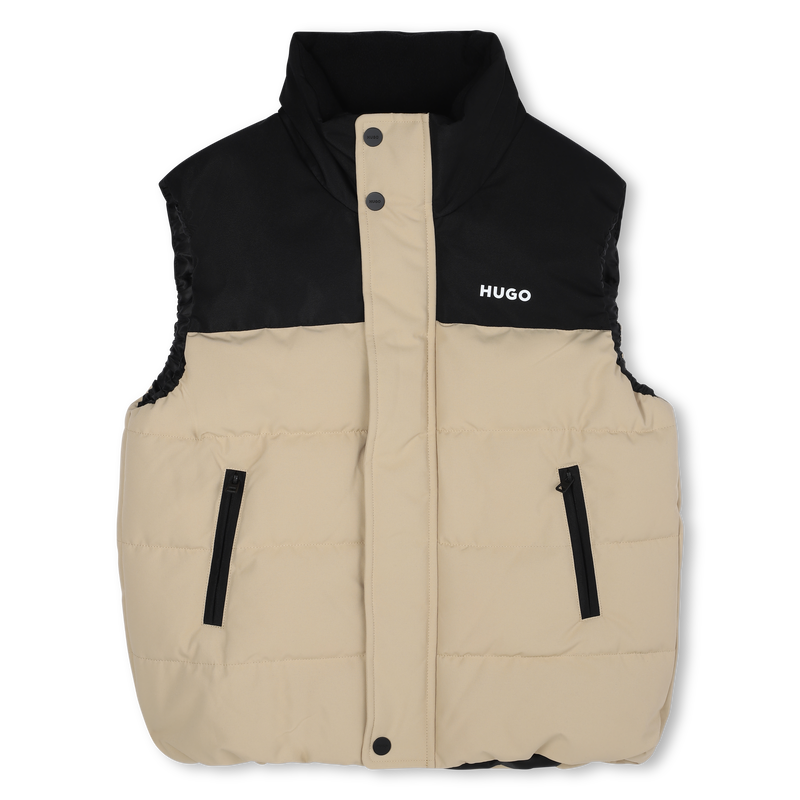 Piumino smanicato HUGO 
                        RAGAZZO