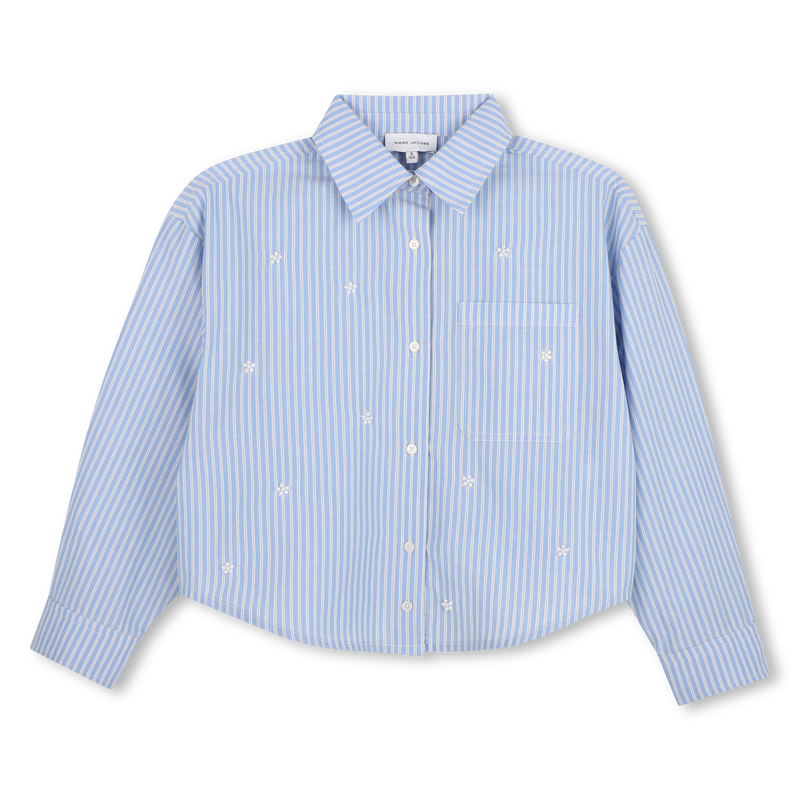 Camicia a righe sottili MARC JACOBS 
                        BAMBINA