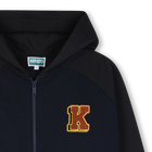 Cardigan con cappuccio KENZO KIDS 
                    RAGAZZO