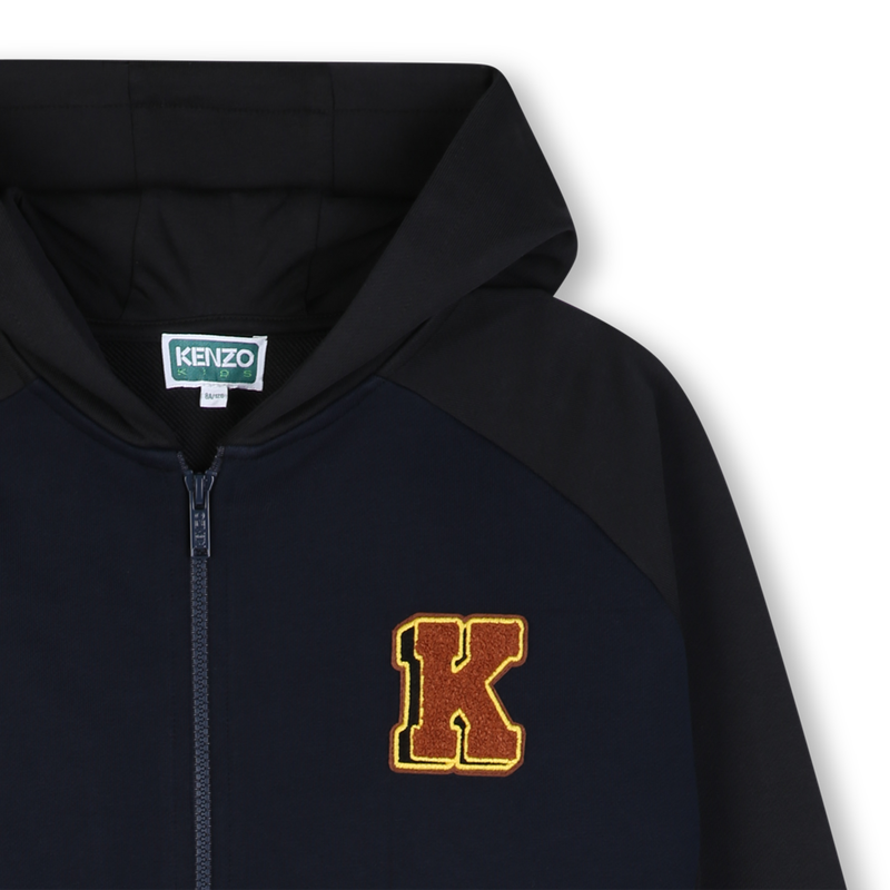 Cardigan con cappuccio KENZO KIDS 
                        RAGAZZO