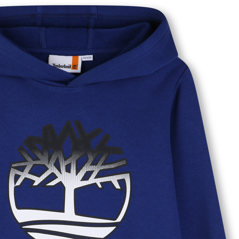 FELPA CON CAPPUCCIO TIMBERLAND 
                        RAGAZZO
