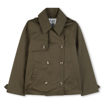 TRENCH CORTO DOPPIOPETTO ZADIG & VOLTAIRE BAMBINA