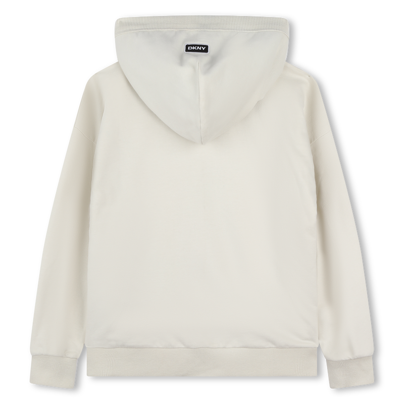 Cardigan cappuccio in felpa DKNY 
                        UNISEX