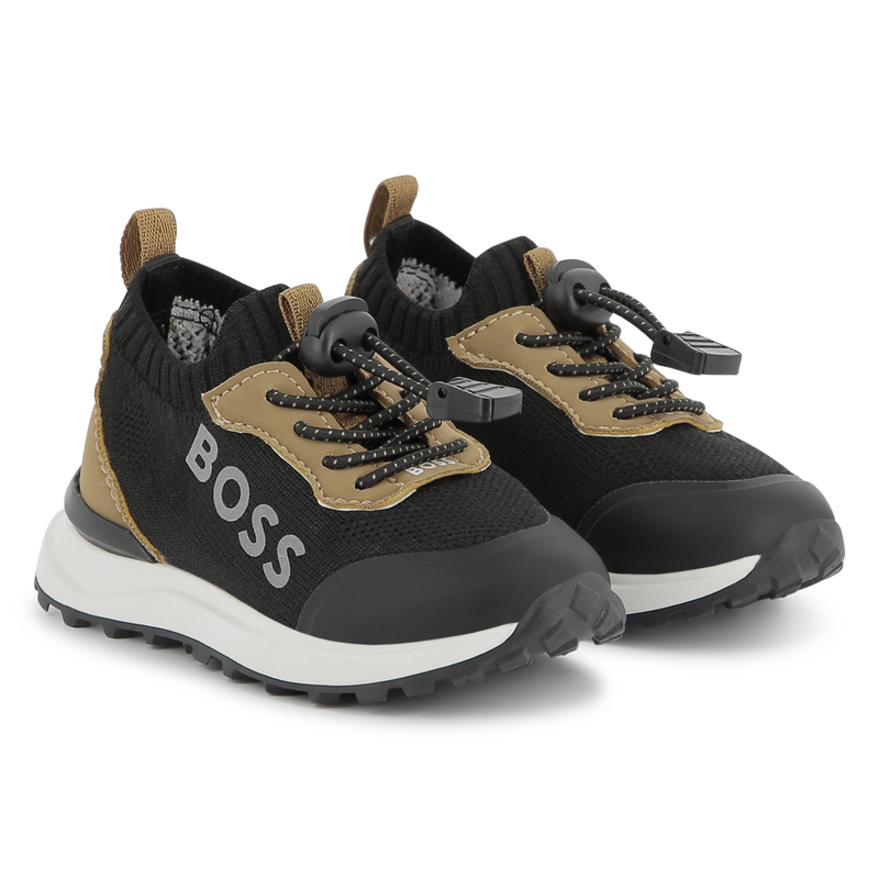 Sneakers calzino stringate BOSS 
                        RAGAZZO