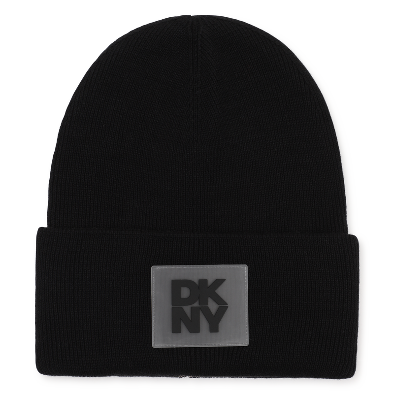 Beanie in maglia reversibile DKNY 
                        UNISEX
