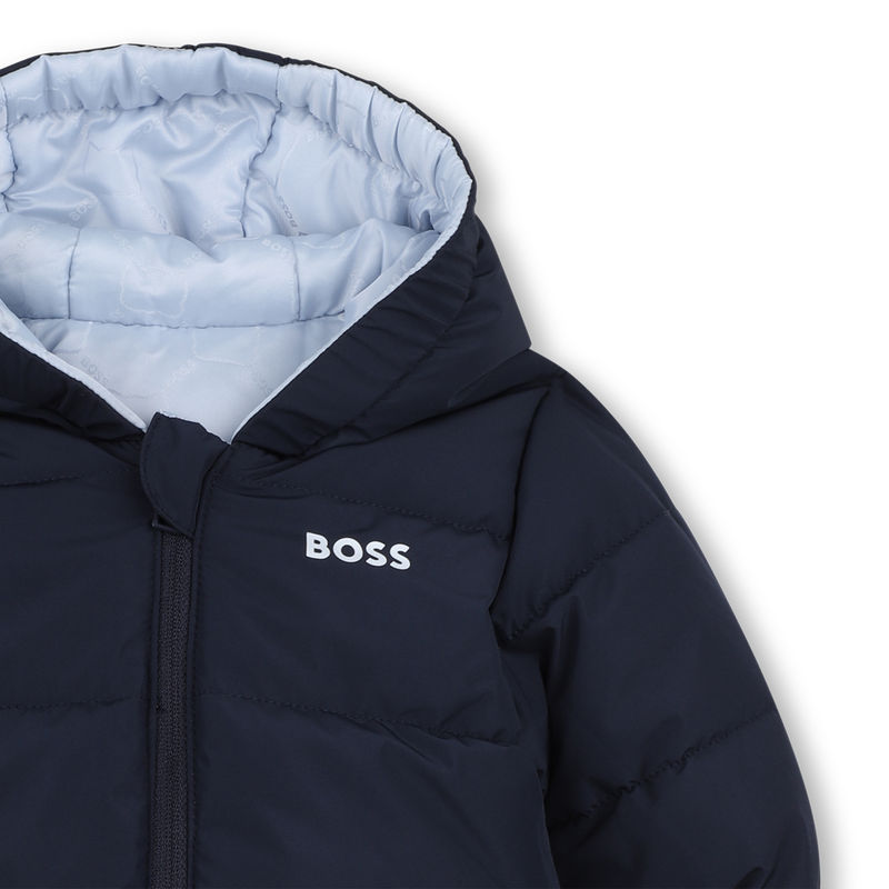 Giubbotto imbottito reversibile BOSS 
                        RAGAZZO