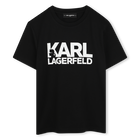 T-shirt a maniche corte KARL LAGERFELD KIDS 
                    RAGAZZO