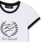 T-shirt manica corta KARL LAGERFELD KIDS 
                    BAMBINA