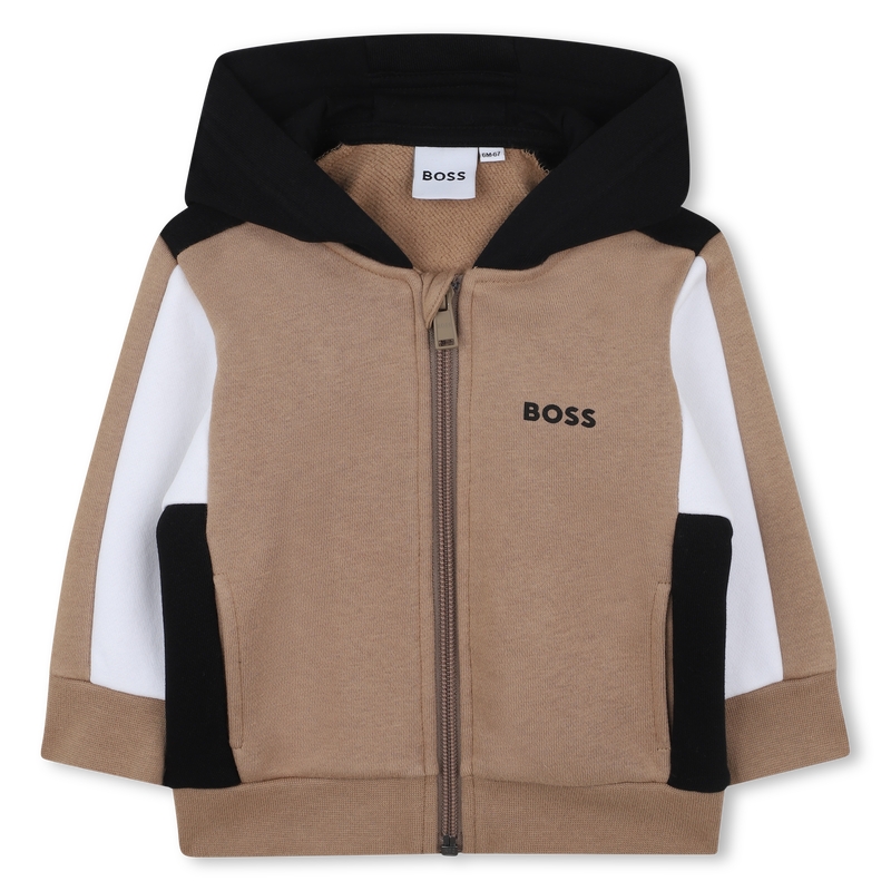 Cardigan con cappuccio BOSS 
                        RAGAZZO