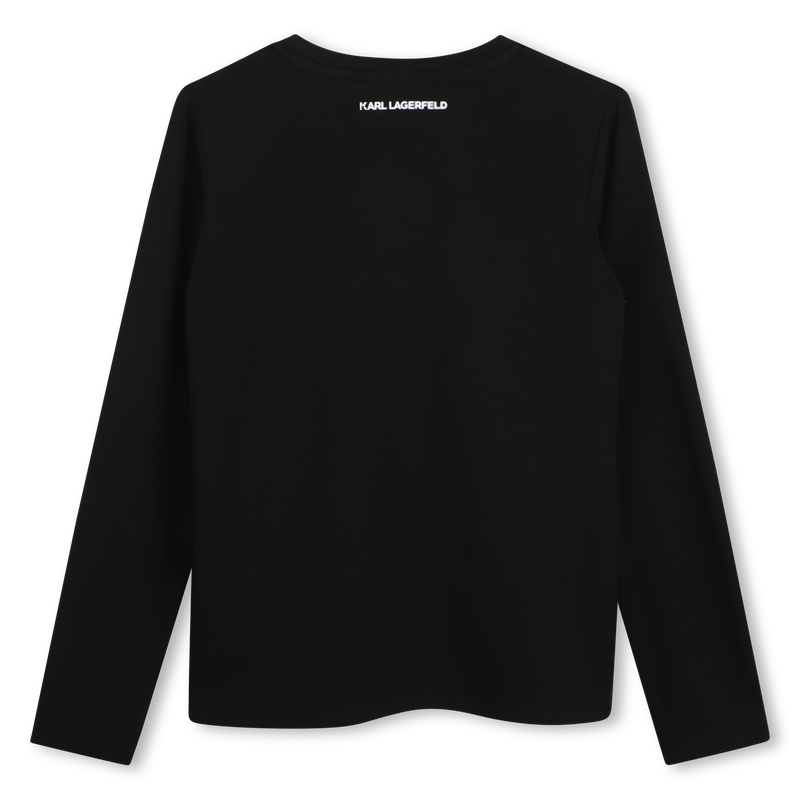T-shirt a maniche lunghe KARL LAGERFELD KIDS 
                        BAMBINA