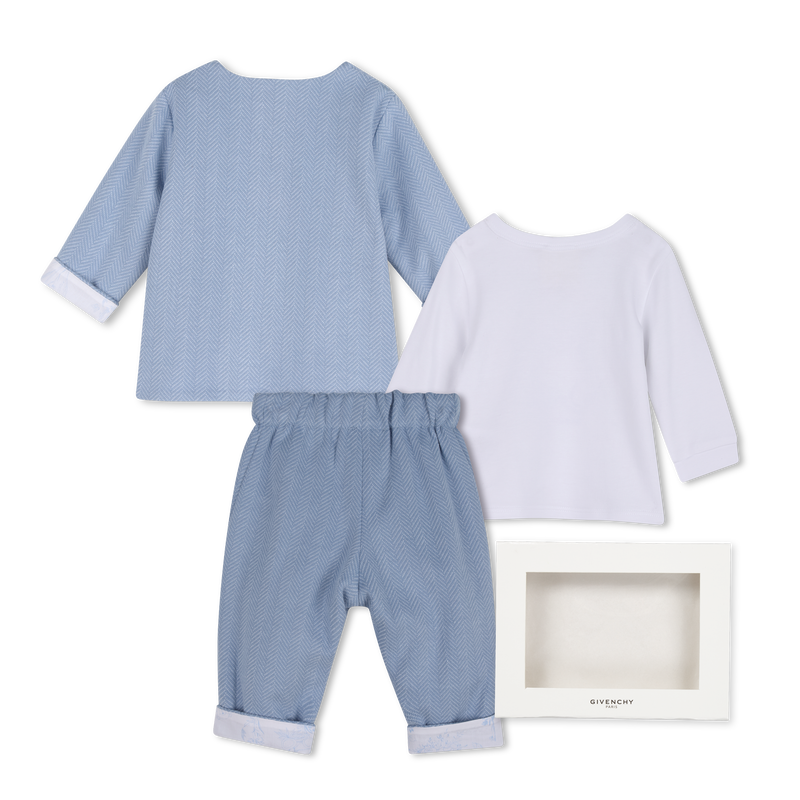Set pantalone, cardigan e t-shirt GIVENCHY 
                        RAGAZZO