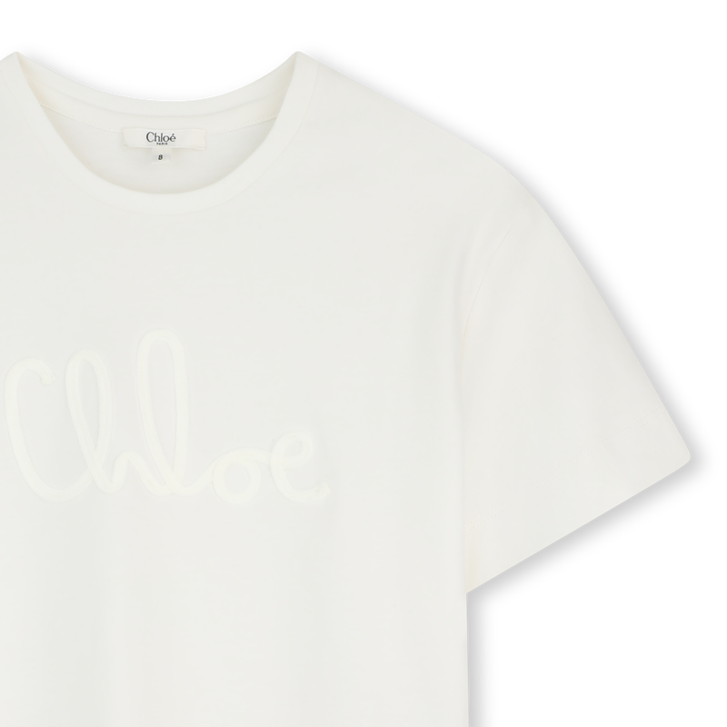 T-SHIRT A MANICHE CORTE CHLOE 
                        BAMBINA