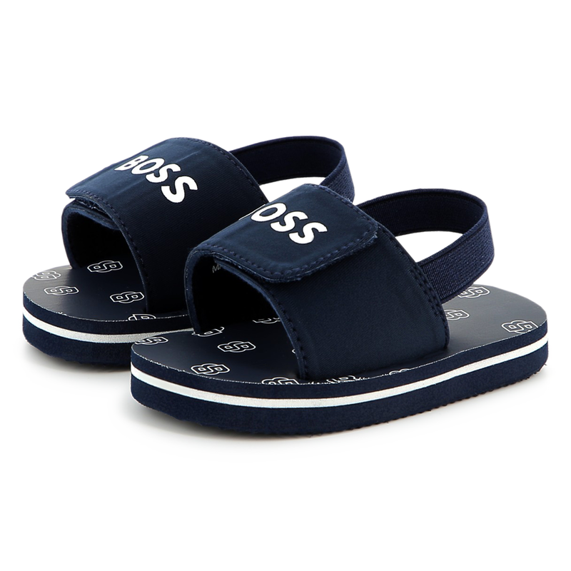 Ciabatte con scratch BOSS 
                        RAGAZZO