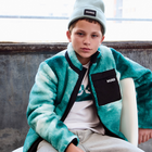 Cardigan in felpa HUGO 
                    RAGAZZO