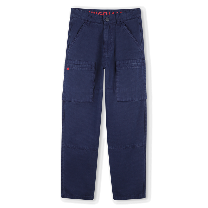 PANTALONI CON TASCHE HUGO 
                        RAGAZZO