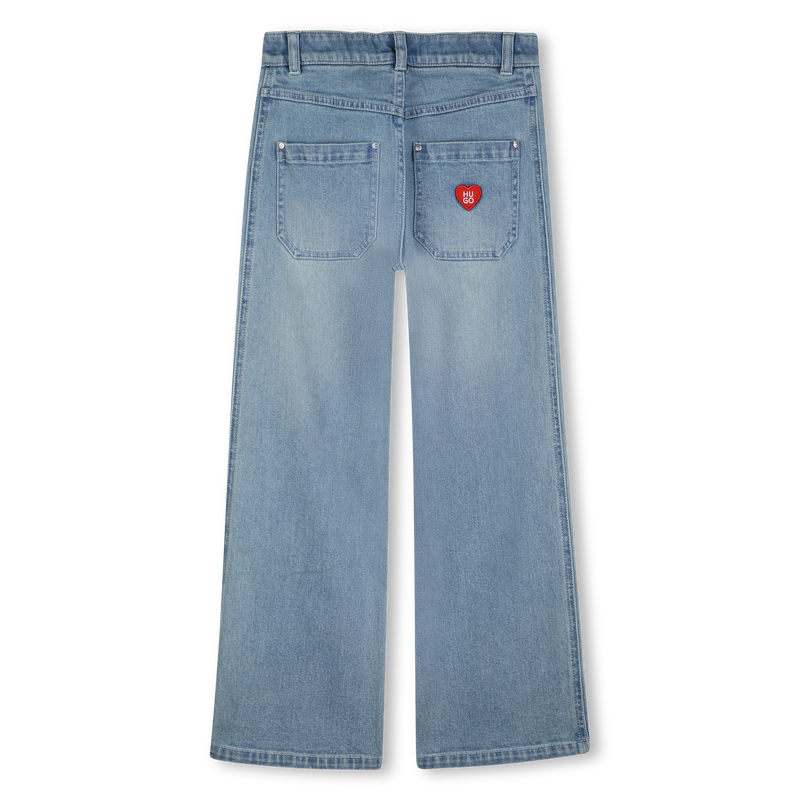 PANTALONI IN DENIM HUGO 
                        BAMBINA