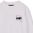 Felpa stampata KARL LAGERFELD KIDS 
                    RAGAZZO