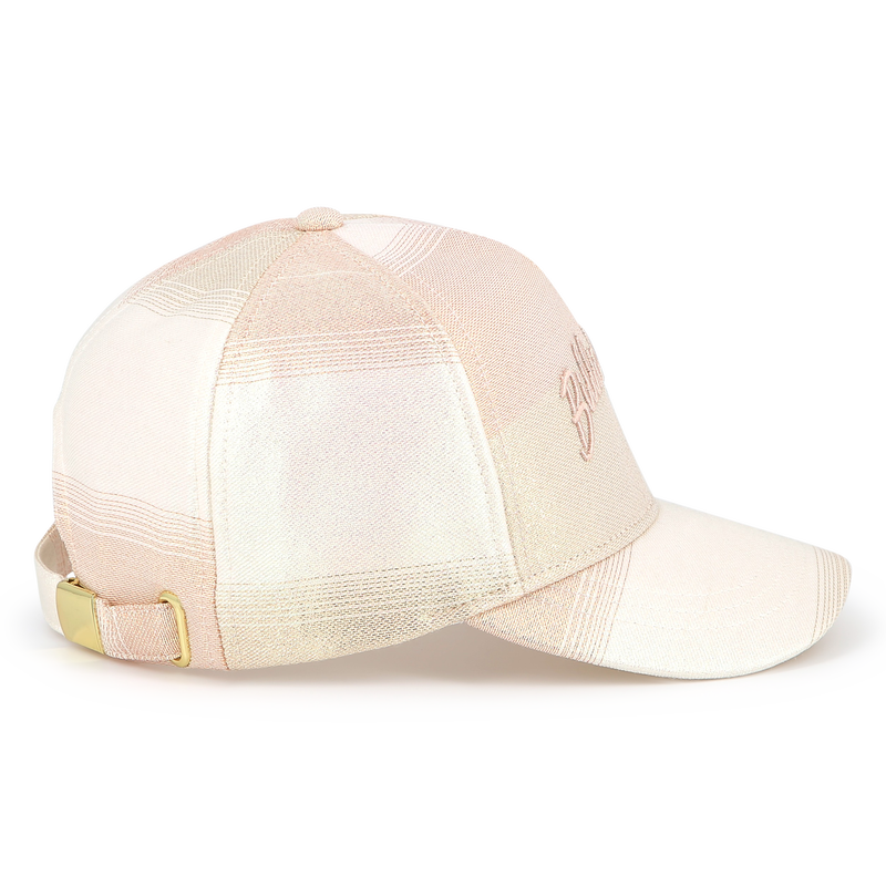 Cappello metallizzato ricamato BILLIEBLUSH 
                        BAMBINA