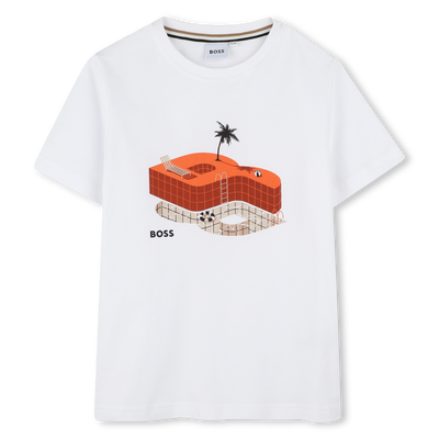 T-shirt a maniche corte BOSS RAGAZZO