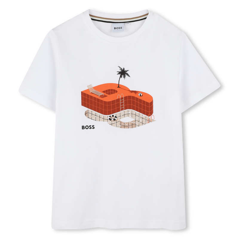 T-shirt a maniche corte BOSS 
                        RAGAZZO
